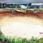 विहिर खचून मातीतच गाढली –  ७० लाखाचे नुकसान