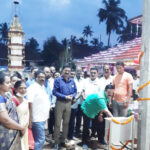 रामेश्वर मंदिर परिसरातील हायमास्टचे लोकार्पण
