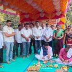 लाखो रुपयांच्या कामाचे भूमिपूजन