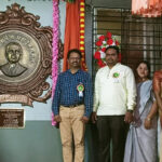 मातोश्री पार्वती राऊत यांच्या शिल्पाचे अनावरण