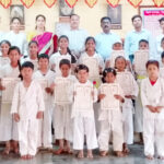 विद्यार्थ्यांना प्रमाणपत्र व बेल्ट वितरण