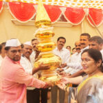 रेडी गणपती मंदिराच्या कलशाचे भव्य मिरवणूकीने आगमन