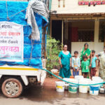 पाणी टंचाई अंतर्गत शहरात पाणी पुरवठा