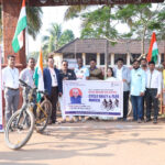 अटल बिहारी वाजपेयी यांच्या जयंतीनिमित्त सायकल रॅली व वृक्षारोपण