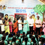 रंगरंगोटीने अंगणवाडीच्या निर्जीव भिंती झाल्या बोलक्या