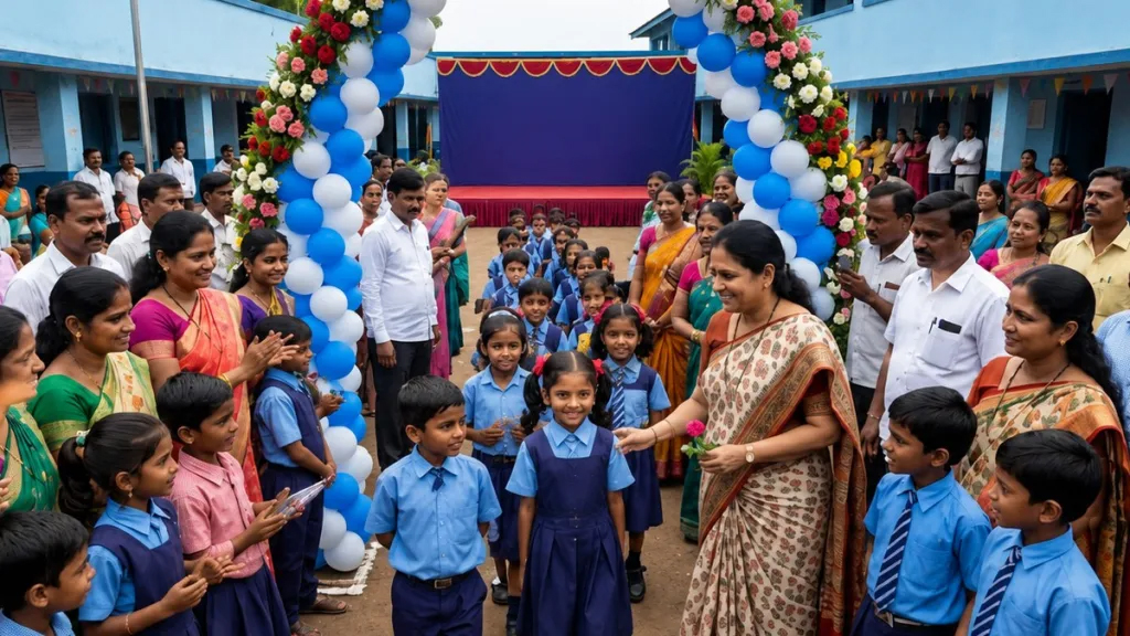प्रवेशोत्सवाच्या 'इव्हेंट' मध्ये वास्तवाचा विसर!