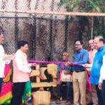 दाभोली नाका येथे प्रवासी शेडचे लोकार्पण