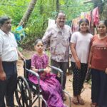 दिव्यांग भगिनीला व्हीलचेअर प्रदान