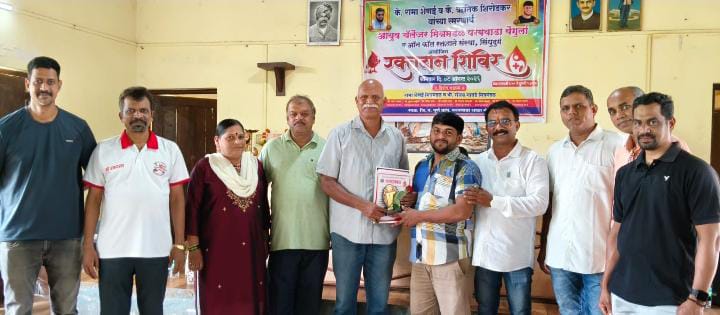 रामा शेणई, ऋतिक शिरोडकर स्मरणार्थ रक्तदान शिबीर संपन्न